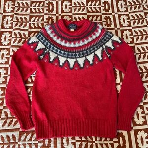 Woolrich Vintage Fair Isle Sweater Wool